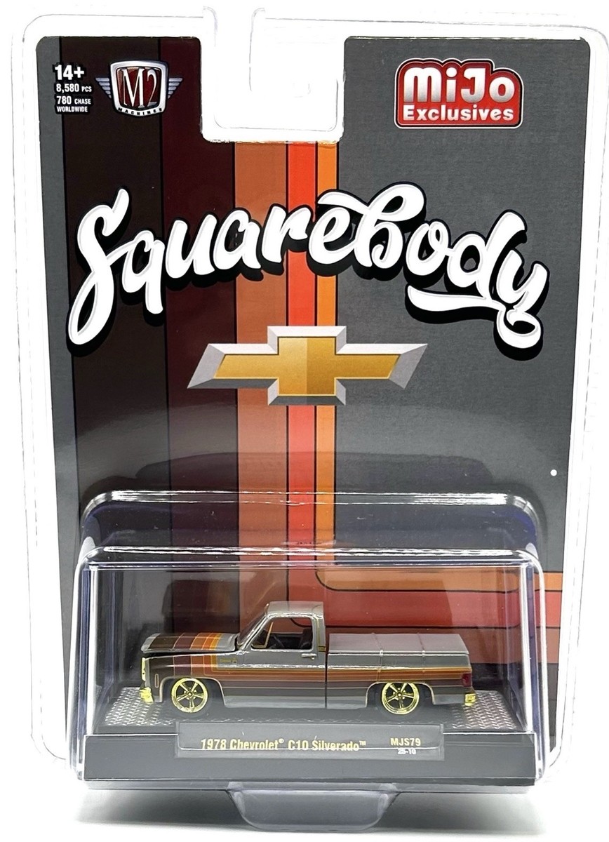M2 MACHINES CHASE 1978 CHEVROLET C10 SILVERADO SQUAREBODY