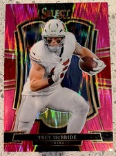 2025 Panini Select - Premier Level Trey McBride #124 Pink Shock Prizm