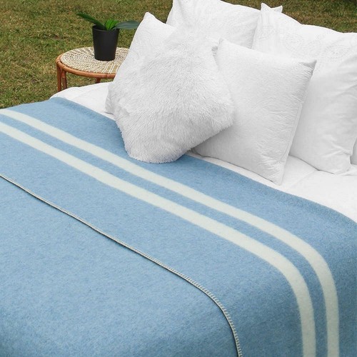 Thick Alpaca Wool Blanket Heavyweight for Camping Outdoors or Using Indoors |... - Picture 6 of 10