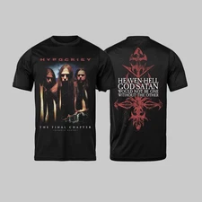 HYPOCRISY - The Final Chapter VTG Full Size Unisex 2 Sides Shirt HD147