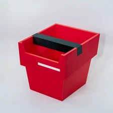 Coffee Knock Box inspired by La Marzocco Linea Micra and Mini, 6in