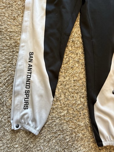 Nike San Antonio Spurs Team Player Issued Warmup Snap Pants Charles Bassey? XLT - Picture 8 of 12