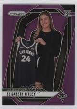 2024 Panini Prizm WNBA Purple Prizm 135/149 Elizabeth Kitley #140 Rookie RC ob9