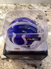 Jonathan Taylor Colts Autographed Flash Alternate Speed Mini Helmet Fanatics coa
