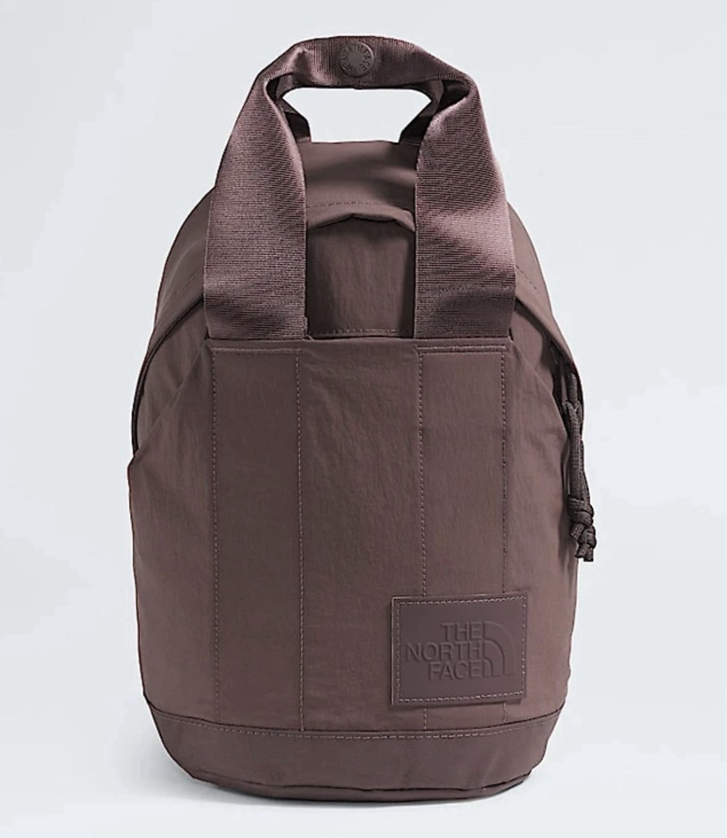 THE NORTH FACE W NEVER STOP MINI BACKPACK TAWNY QUARTZ Purple NEW