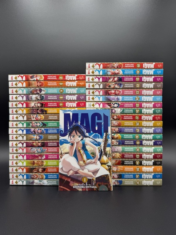 Magi The Labyrinth of Magic manga Vol In English Brand New Viz Media 1-37