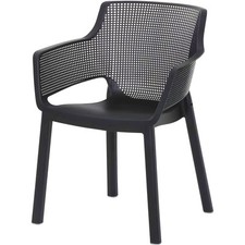 Gartenstuhl Stapelstuhl 80cm Bistrostuhl Terrassenstuhl Stapelsessel Balkonstuhl