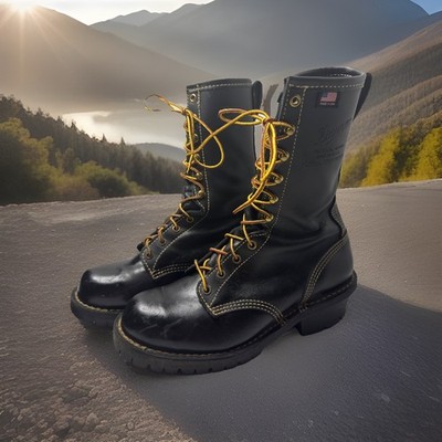 Danner Flashpoint Wildland Firefighting Boots Size 9 EE NFPA Certified Made  
