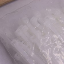  100-Pk Cable Cord Wire Tie Fastener Strap Nylon White 8mm x 250mm