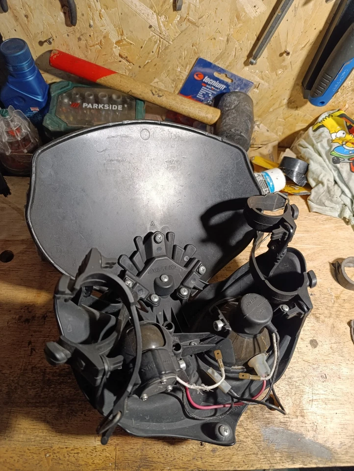 Mascherina Acerbis Cyclope Portafaro Cupolino Acerbis Hm 50 Universale  - Immagine 3 di 3