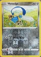 Honedge Reverse Holo - 132/163 - Rebel Clash Pokemon 2020