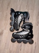 DBX Abec 7 Inline Skates Roller Blades Size 7 classix AL frame 2-8-3 tech USED