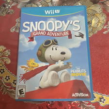 Activision Snoopy's Grand Adventure Nintendo Wii U Disc w/ Case & Manual