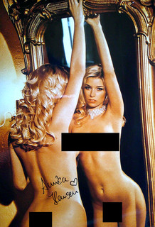 ANNICA HANSEN original signiert – GROSSFOTO !!!