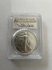 2022 American Silver Eagle MS70 FDOI HOF Phil Niekro Signed Pop 50