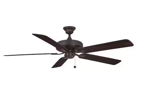 $369 Fanimation Edgewood V2 60" Dark Bronze Walnut Blades Ceiling Fan In Outdoor - Picture 4 of 4