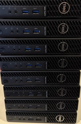 Lot Of 5x  OptiPlex 3080 (256GB SSD, Intel Core i5-10500, 3.10GHz, 8GB RAM)