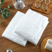 Newest 100 Pcs Disposable Foot Bath Spa Plastic Bath Bags,28 28 Inches Home Use