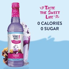Jordan'S Skinny Syrups Sugar Free Coffee Syrup, Blueberry Cobbler Syrup Flavor,