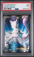 PSA 9 Mewtwo EX 157/162 XY Breakthrough 2015 Pokemon Card Full Art Holo Foil on eBay