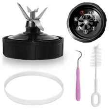 Ninja Blender Blade Replacement - 7-Fin Male 4" Stainless Steel Ninja Replacemen