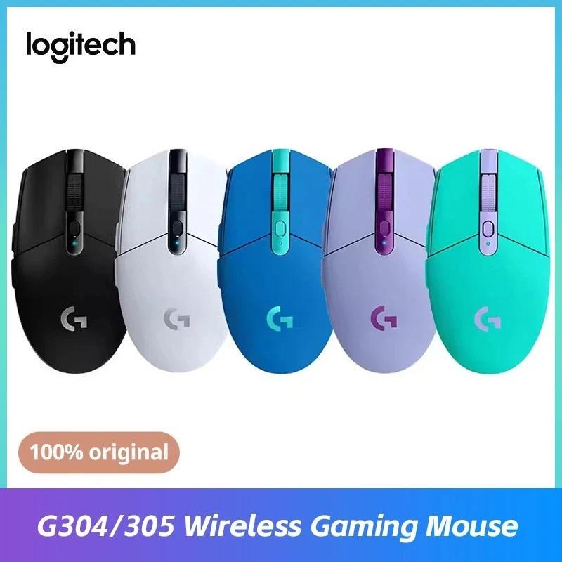 Logitech G305 LIGHTSPEED Wireless Gaming Mouse - Black - Image 2 of 4
