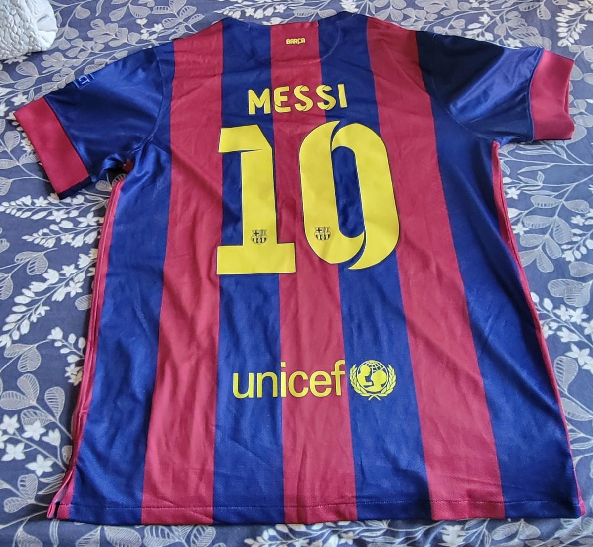Authentic MESSI FC Barcelona Nike Jersey 2014/15 2XL | eBay