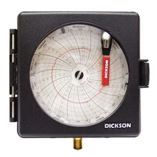 DICKSON PW479 Circ Chart Recorder, 4in Dia, 24hr/7day 16A182