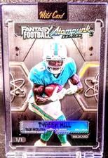 2026 Wild Card Atom Punk - Tyreek Hill - Black Parallel - 1/1  