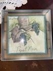 The Gallery Collection Tempered Art Glass Coasters With Wooden Stand  4" x 4" — photo 5