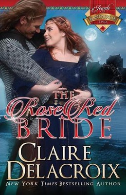 The Rose Red Bride by Claire Delacroix (English) Paperback Book