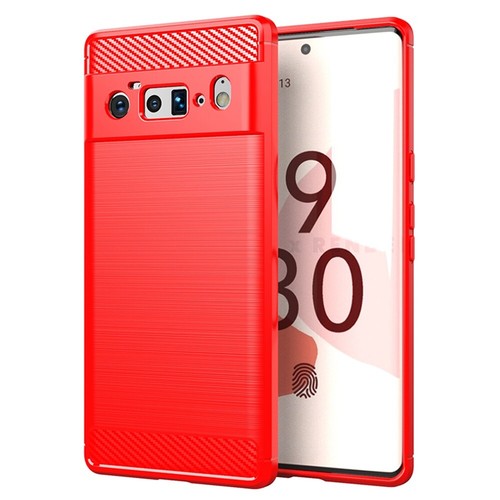 Xcellence Custodia Resistente Morbida Antiurto in Fibra di Carbonio per Google Pixel 6 / 6Pro /6A - Foto 15 di 16