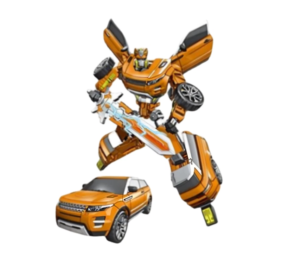 Battle Robot Universe Warrior-Set of 2 Transforming Robots w/ Dino Transforming - Image 4 of 4