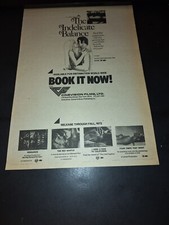The Indelicate Balance Rare Original Promo Poster Ad Framed!