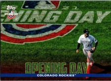 2022 Topps Opening Day #OD-6 Colorado Rockies Opening Day