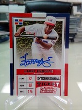 2017 Panini Contenders Draft Picks International Ticket Larry Ernesto #8 Auto