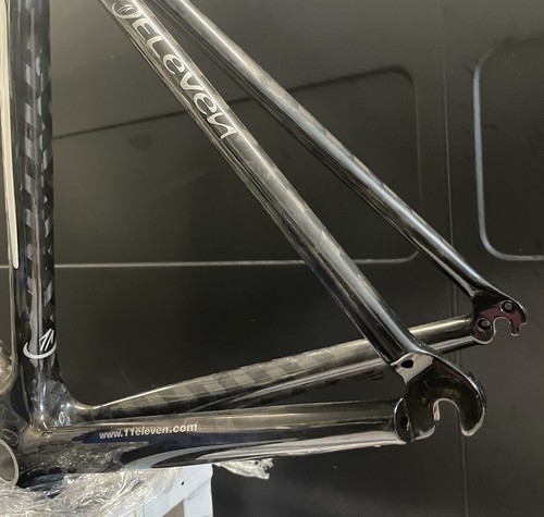 Telaio Bici Da Corsa Eleven In Carbonio Con Forcella (Misura 47) - Foto 9 di 18