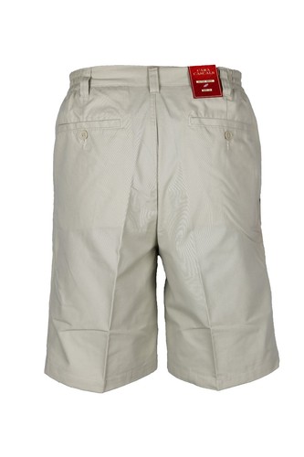 Pantalones cortos informales estilo chino para caminar lados elásticos 32-54 ajuste cómodo verano - Imagen 9 de 9