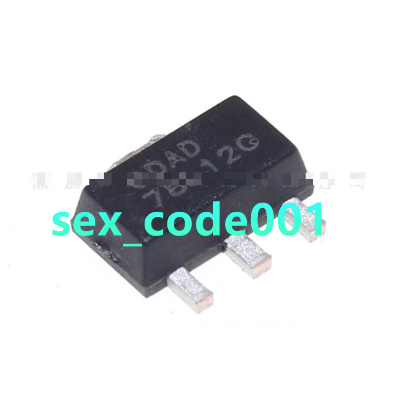 50PCS 78L12G-AB3-R SOT-89 linear regulator chip #YT