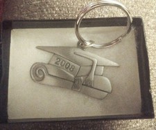2008 Graduation Key Chain GREAT FOR HIGHSCHOOL REUNIONS - Free Shipping
