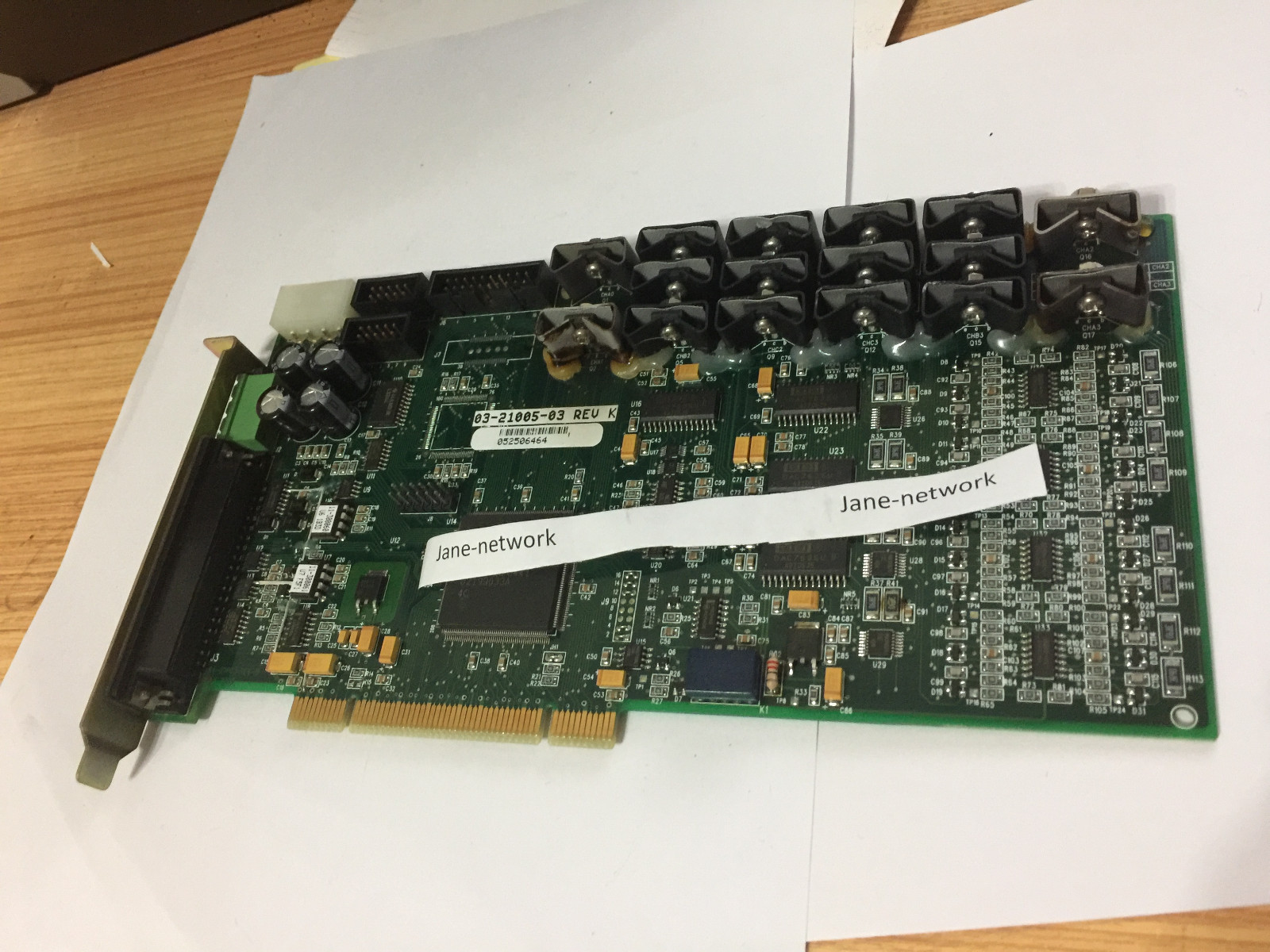 100% test 03-21005-03 REV K via DHL or Fedex fast shipping