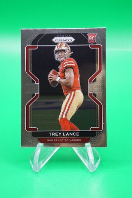 2021 Prizm Rookies #333 Trey Lance San Francisco 49ers DB8