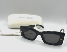 Alexander McQueen AM0426S 51/20/140 unisex Sunglasses - Black/Grey -retail 485