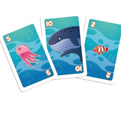  Pressman Shark Bite with Let's Go Fishin' Card Game (  Exclusive) : Everything Else