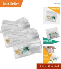 Pill Pouch Bags Polypropylene 3"x2.75" Resealable Daily Medicine Organizer