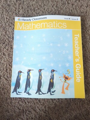 Ready Classroom Mathematics Grade K, Vol.2 - Teacher's Guide