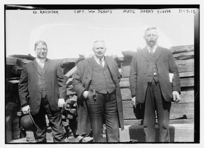 Captain William Dennis Selected To Skipper Alexander Smith Cochran Old Photo 1