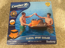 Glacial Sport Cooler Z Floating Pool Cooler Inflatable Drink Beverage Holder