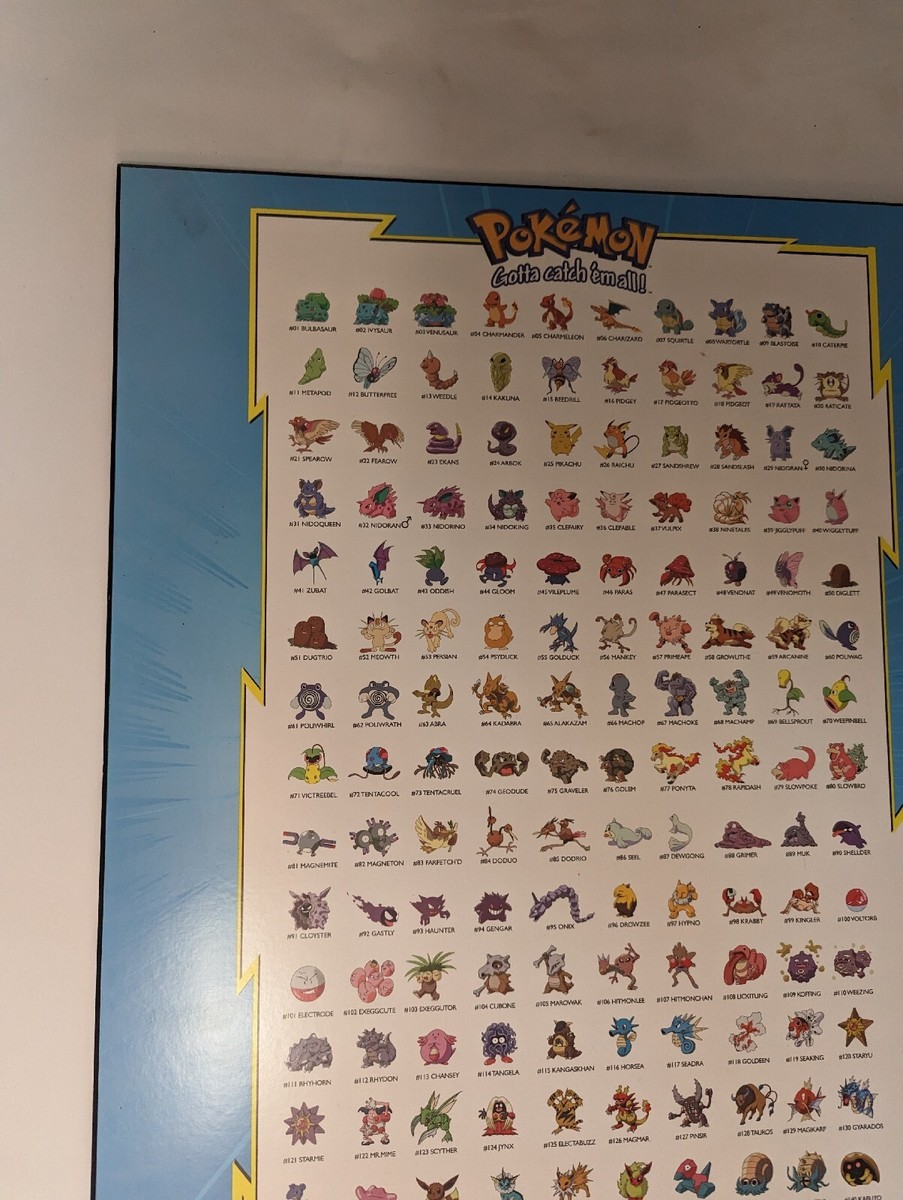 ポケットモンスター レンタルショップポスター 1998年 ポケットモンスター レンタルショップポスター 1998年