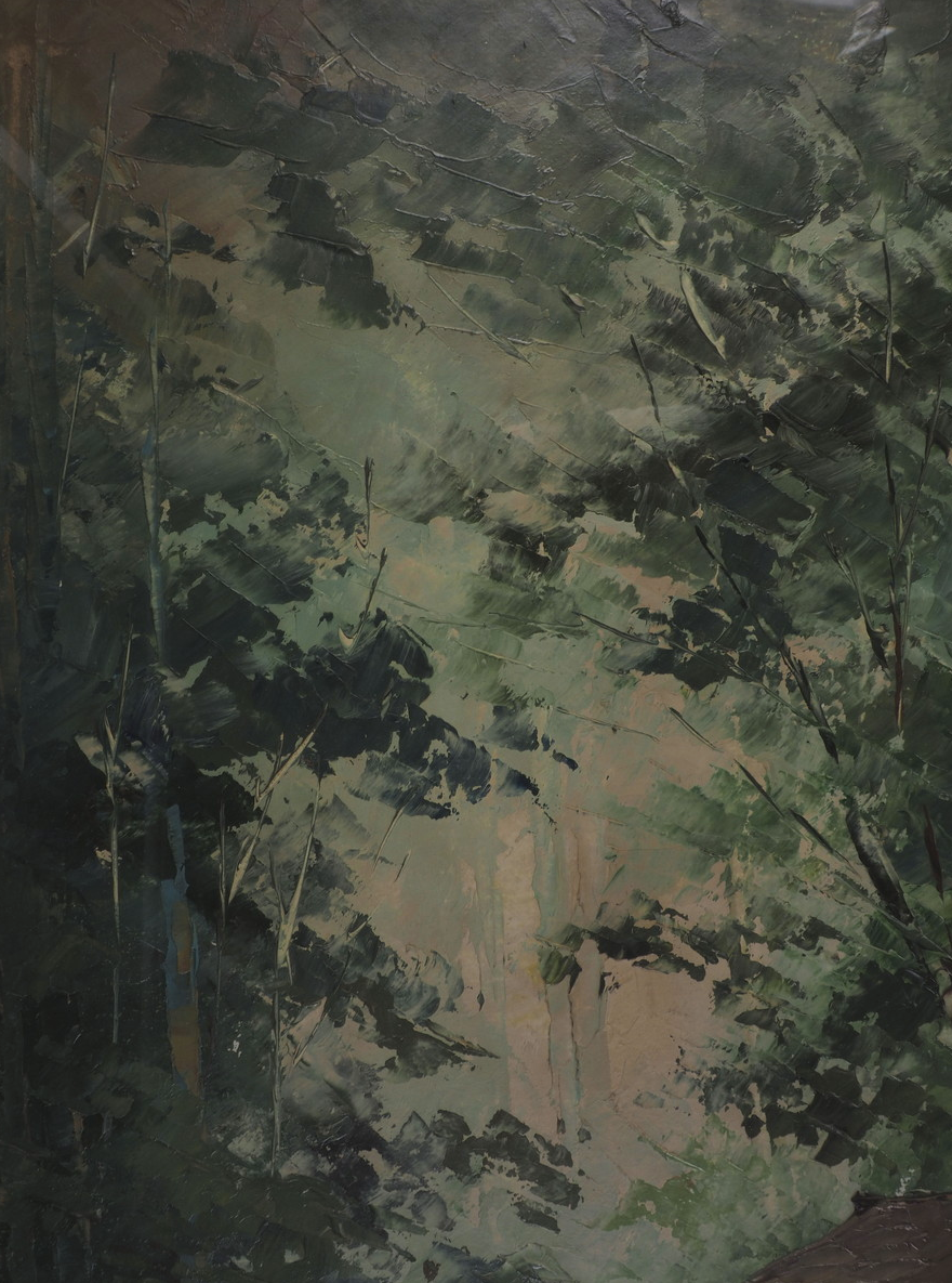 PABLO MATANIA (Brazilian) Original Painting Oil Canvas Signed